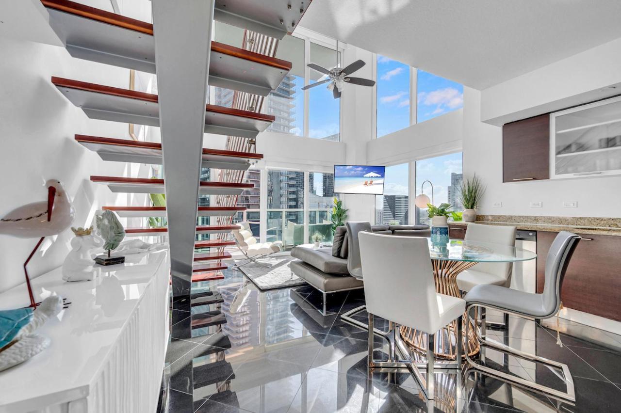 Iconic 2 Bedroom Loft Brickell-Stunning Views Майами Экстерьер фото